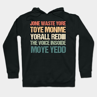 JONE WASTE YORE Funny I Miss You Jone Waste Yore Toye Monme Hoodie